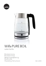 Preview for 1 page of Wilfa PURE BOIL WKG-2200S Operating Instructions Manual