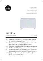 Preview for 1 page of Wilfa RAY CTG-1500W Operating Instructions Manual