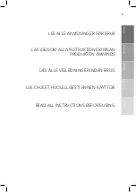 Preview for 3 page of Wilfa RAY CTG-1500W Operating Instructions Manual