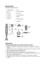 Preview for 2 page of Wilfa SM-1 Instruction Manual