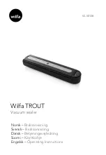 Wilfa TROUT Operating Instructions Manual preview