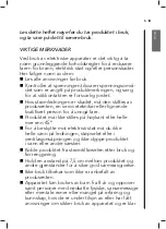 Preview for 3 page of Wilfa Vanilje XL Operating Instructions Manual