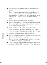 Preview for 38 page of Wilfa VANILLA XS Operating Instructions Manual