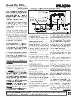 Предварительный просмотр 1 страницы WILKINS 375XL Installation, Testing, Operation And Maintenance Manual