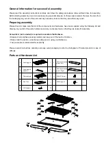 Предварительный просмотр 3 страницы Wilko 0329407 Assembly Instruction Manual