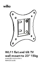 Wilko WL11 Manual предпросмотр