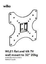 Предварительный просмотр 1 страницы Wilko WL21 Assembly Instructions Manual