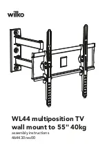 Wilko WL44 Assembly Instructions Manual предпросмотр