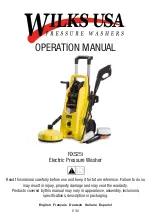 Предварительный просмотр 1 страницы Wilks USA RX525 Operation Manual