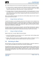 Preview for 57 page of Will Burt Inflexion Plus 1.8 Operating Instructions Manual