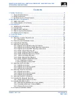 Preview for 4 page of Will Burt Night Scan Vertical 4.3-15 Operating Instructions Manual