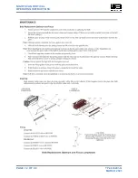 Preview for 74 page of Will Burt NIGHT SCAN VERTICAL Operating Instructions Manual