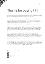 Preview for 2 page of WILL Convection Series Assembly And Instruction Manual