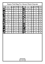 Preview for 4 page of WILLAB GARDEN Green Room 3031 Assembly Manual