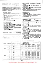 Preview for 18 page of Willcox & Gibbs 500/I Instruction & Parts Catalog