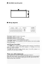 Preview for 2 page of Willhi WH7016K Product Manual