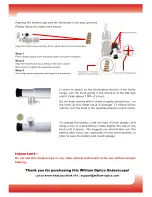 Предварительный просмотр 2 страницы William Optics WA6X30FS User Manual