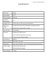 Preview for 3 page of William Optics ZENITHSTAR 61 APO Owner'S Manual