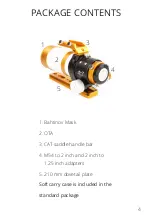 Предварительный просмотр 5 страницы William Optics ZenithStar 61 User Manual