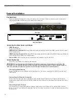 Preview for 10 page of Williams AV AN C5 User Manual