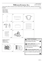 Предварительный просмотр 10 страницы Williams-Sonoma A3294 Assembly Instructions Manual