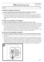 Предварительный просмотр 15 страницы Williams-Sonoma A3294 Assembly Instructions Manual