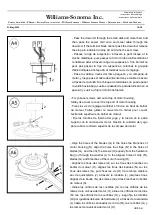 Предварительный просмотр 18 страницы Williams-Sonoma A3294 Assembly Instructions Manual