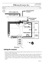 Предварительный просмотр 21 страницы Williams-Sonoma A3294 Assembly Instructions Manual