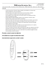 Предварительный просмотр 24 страницы Williams-Sonoma A3294 Assembly Instructions Manual