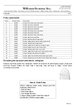 Предварительный просмотр 31 страницы Williams-Sonoma A3294 Assembly Instructions Manual