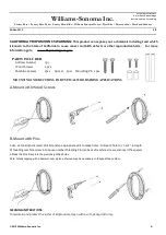 Предварительный просмотр 2 страницы Williams-Sonoma ADDRESS NUMBER JERICHO 6IN Assembly Instructions