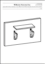 Preview for 4 page of Williams-Sonoma Arch Brackets Assembly Instructions Manual