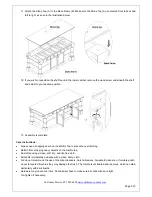 Preview for 5 page of Williams-Sonoma BARRELSON KITCHEN ISLAND Assembly Instructions