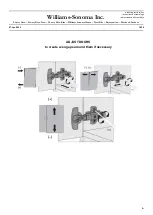 Предварительный просмотр 18 страницы Williams-Sonoma C110333 Assembly Instructions Manual