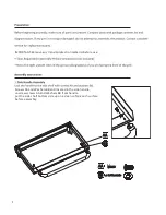 Предварительный просмотр 8 страницы Williams-Sonoma CBU-611-A Assembly & User Manual