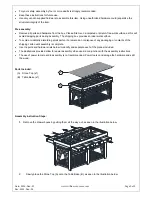 Preview for 2 page of Williams-Sonoma COOPER KITCHEN ISLAND DOUBLE Quick Start Manual