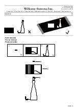 Предварительный просмотр 5 страницы Williams-Sonoma Delilah Assembly Instructions Manual