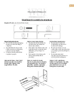 Предварительный просмотр 1 страницы Williams-Sonoma Gable Headboard Assembly Instructions