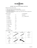 Williams-Sonoma GIBSON CANOPY BED Assembly Instruction предпросмотр