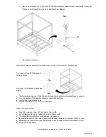 Preview for 5 page of Williams-Sonoma GIBSON CANOPY BED Assembly Instruction