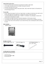 Предварительный просмотр 2 страницы Williams-Sonoma Hide Mirror Zebra Wall Assembly Instructions