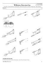 Предварительный просмотр 3 страницы Williams-Sonoma HOOK SHORT Assembly Instructions