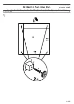 Предварительный просмотр 5 страницы Williams-Sonoma HUGO MODULAR SOFA CORNER ARM Assembly Instrucons