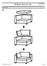 Предварительный просмотр 7 страницы Williams-Sonoma HUGO MODULAR SOFA CORNER ARM Assembly Instrucons