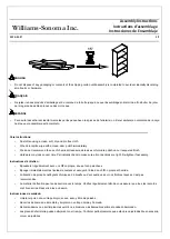 Preview for 2 page of Williams-Sonoma Industrial Storage Assembly Instructions Manual