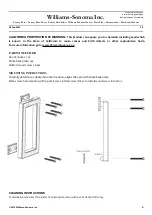 Предварительный просмотр 2 страницы Williams-Sonoma JERICO DOOR KNOCKER Assembly Instructions