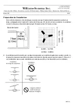 Предварительный просмотр 12 страницы Williams-Sonoma Kestrel A4725 Assembly Instructions Manual