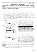 Предварительный просмотр 36 страницы Williams-Sonoma Kestrel A4725 Assembly Instructions Manual