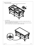 Предварительный просмотр 4 страницы Williams-Sonoma LARKSPUR KITCHEN ISLAND Assembly Manual