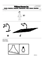 Предварительный просмотр 5 страницы Williams-Sonoma Lynwood Single Assembly Instructions Manual